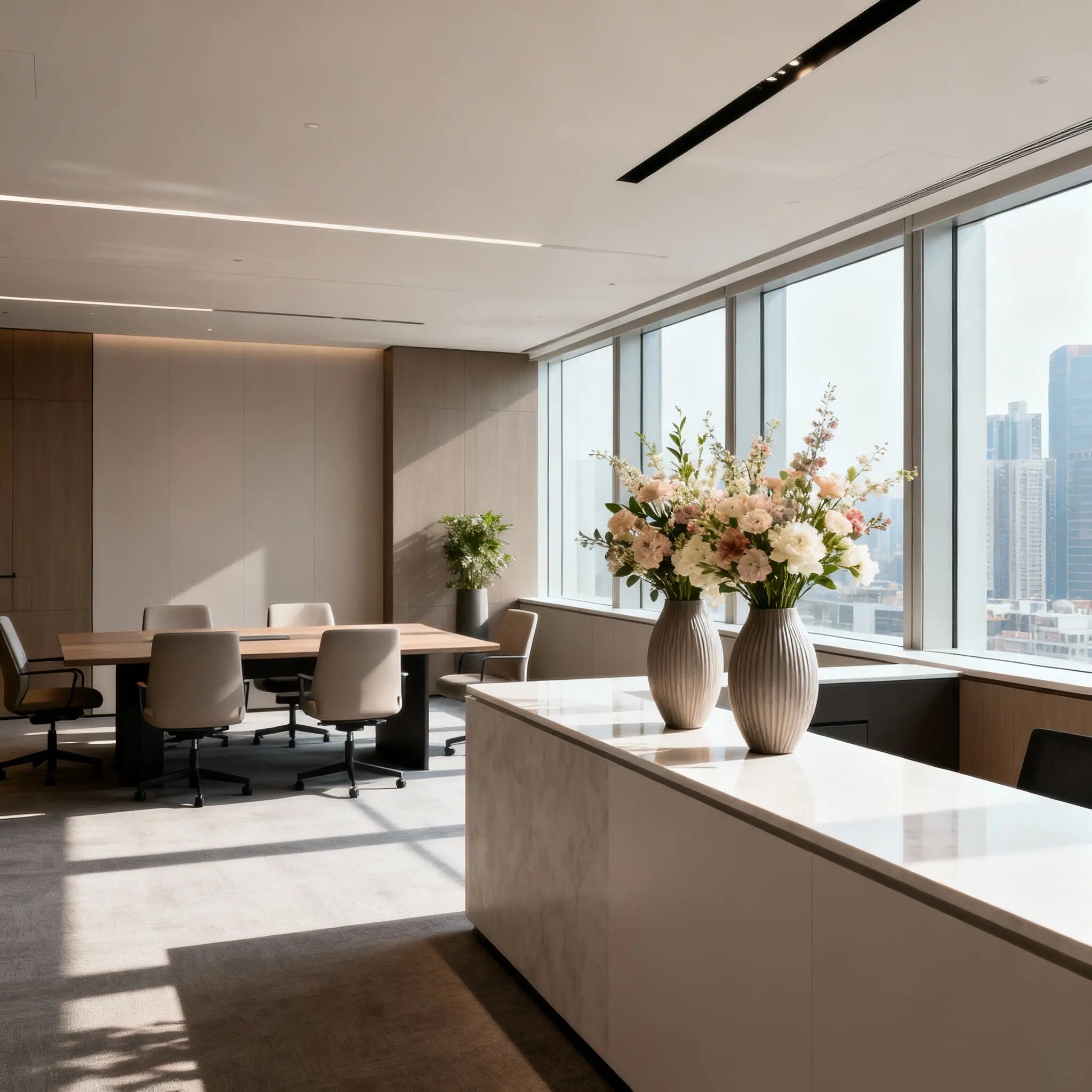 Monthly Corporate Floral Service Plans: What’s Included? Blossom Florist