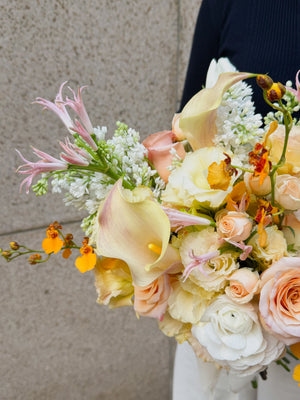 Apricot Veil Blossom Florist