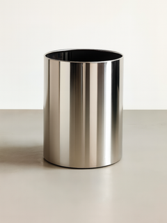 Silver Metal Vase Blossom Florist