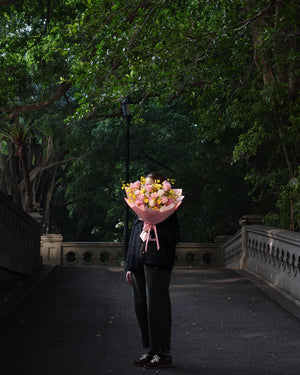 Rosy Sunshine Blossom Florist